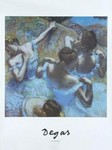 Edgar Degas- "Blue Dancers"