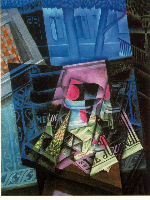 Still Life Before an Open Window, place Ravignan - Juan Gris