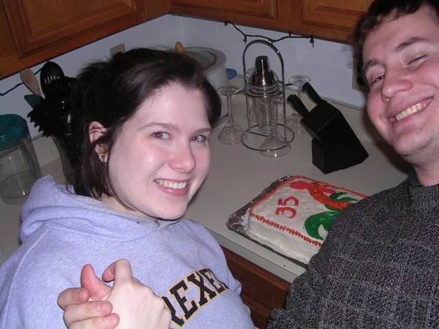 Tim helps make a cake.jpg